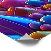 Candyland Pinball Heart Poster (Hoek)