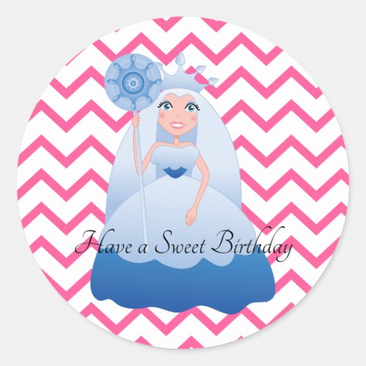 Candyland Queen Frostine Sticker (Voorkant)