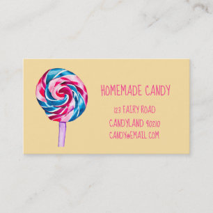 Candyland Snoep store Visitekaartje