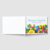 Candyland Snoep Theme Sweet 16 Gastboek Gastenboek (Volledig)