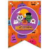 CandyLand-spandoek voor Halloween Vlaggetjes (Eerste vlag)