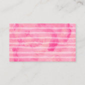 Candyland Sprinkles Baby shower Diaper Raffle Informatiekaartje (Achterkant)