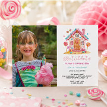 Candyland Sweet Celebration Kinderverjaardagsfoto