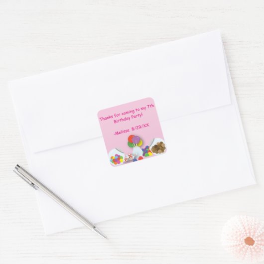 Candyland Sweets Sticker (Envelop)