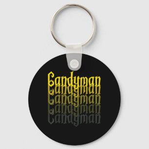 Candyman Achteruitkijkspiegel Halloween Kostuum Gr Sleutelhanger
