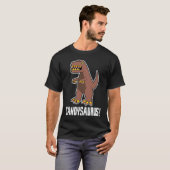 Candysaurus Tyrannosaurus Rex Dinosaur Halloween C T-shirt (Voorkant volledig)