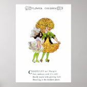 Candytuft en Marigold Poster (Voorkant)