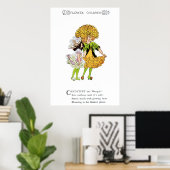 Candytuft en Marigold Poster (Thuiskantoor)