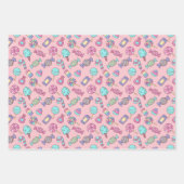 Candyverpakkings Papier, Zoete Verrassingen Cadeau Inpakpapier Vel (Voorkant 3)