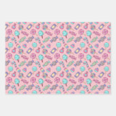Candyverpakkings Papier, Zoete Verrassingen Cadeau Inpakpapier Vel (Voorkant 2)