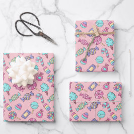 Candyverpakkings Papier, Zoete Verrassingen Cadeau Inpakpapier Vel