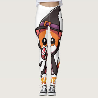 Candyween - Kattenheks Halloween Leggings