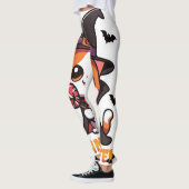 Candyween - Kattenheks Halloween Leggings (Links)
