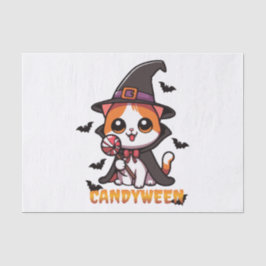 Candyween - Kattenheks Halloween Tissuepapier