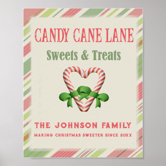 Cane Cane Lane  familie Pastel Poster (Voorkant)