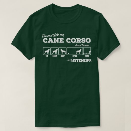 Cane Corso 3 T-shirt (Design voorkant)