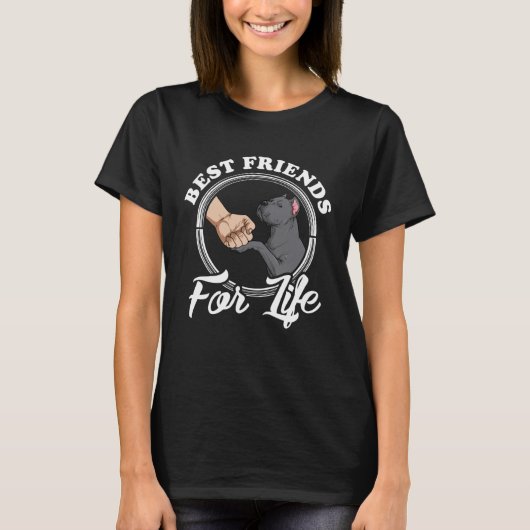 Cane Corso Beste Vrienden Cane Corso T-shirt (Voorkant)