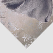Cane Corso Bloemenhond Tissuepapier (Detail)