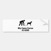 Cane Corso Bumpersticker (Voorkant)