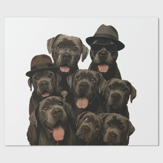 Cane Corso Cadeaupapier (Vlak)