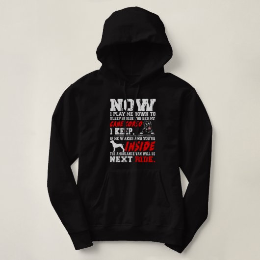 Cane Corso - Cane Corso Hoodie (Design voorkant)