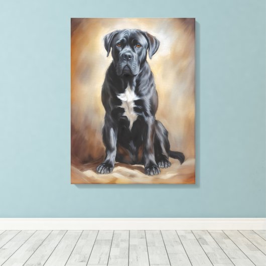 Cane Corso Canvas Afdruk (Insitu (Houten vloer))