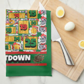 Cane Corso Countdown Kerst Adventskalender Hond Theedoek (Quarter Fold)