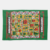 Cane Corso Countdown Kerstmis Advent Calendar Dog Theedoek (Horizontaal)