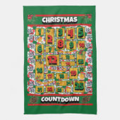 Cane Corso Countdown Kerstmis Advent Calendar Dog Theedoek (Verticaal)
