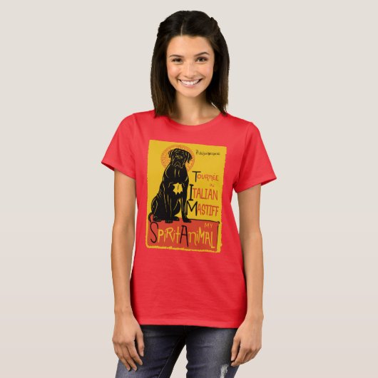 Cane Corso Cute Dog T-shirt (Voorkant volledig)