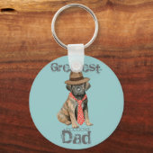 Cane Corso Dad Sleutelhanger (Voorkant)