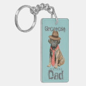 Cane Corso Dad Sleutelhanger (Voorkant Links)