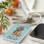 Cane Corso Dad Sleutelhanger (Voorkant Rechts)