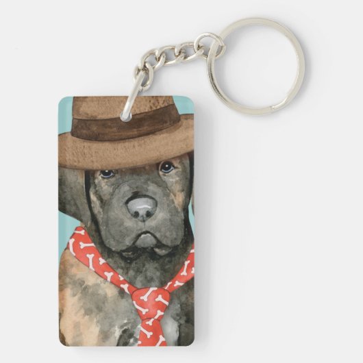 Cane Corso Dad Sleutelhanger (achterkant)