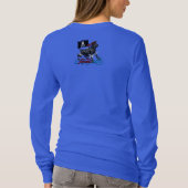 Cane Corso De kapitein van het piratenschip T-shirt (Achterkant)