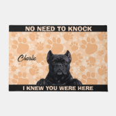 CANE CORSO DEURMAT (Voorkant)