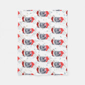 Cane Corso Dog Breed Christmas Stars Fleece Deken (Voorkant)