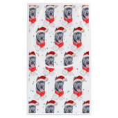 Cane Corso Dog Breed Christmas Stars Klein Cadeauzakje (Achterkant)