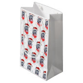 Cane Corso Dog Breed Christmas Stars Klein Cadeauzakje (Voorkant Gekanteld)