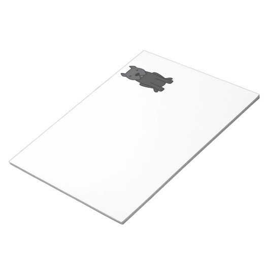 Cane Corso Dog Cartoon Notitieblok (Schuin)