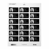 Cane Corso Dog Etiket (Full Sheet)