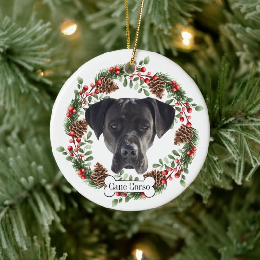 Cane Corso Dog Gepersonaliseerd Ornament voor huis (Boom)