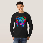 Cane Corso Dog  Heart T-shirt (Voorkant volledig)