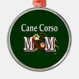 Cane Corso Dog mama Metalen Ornament