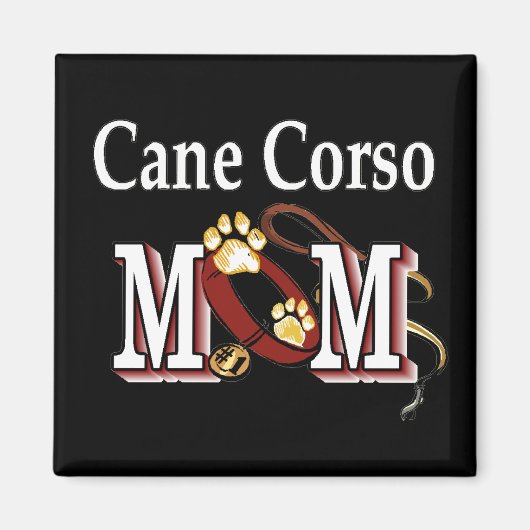 Cane Corso Dog MOM Magneet (Voorkant)