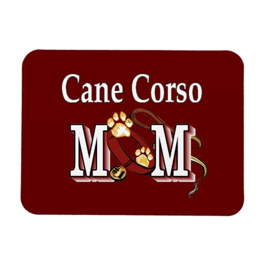 Cane Corso Dog MOM Magneet (Horizontaal)