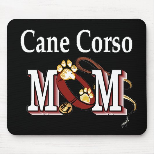 Cane Corso Dog MOM Muismat (Voorkant)