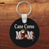 Cane Corso Dog MOM Sleutelhanger (Voorkant)