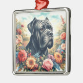  Cane Corso Dog Painting Metalen Ornament (Links)
