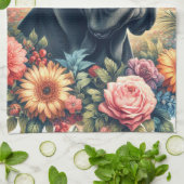  Cane Corso Dog Painting Theedoek (Gevouwen)